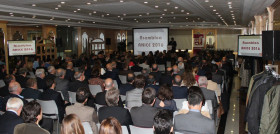 Imagen de la Asamblea 2016 de la Asociación Nacional de Industrias de la Carne de España (ANICE) celebrada ayer en Madrid.