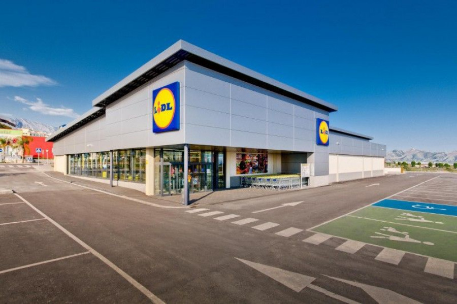 Imagen del establecimiento que Lidl abrió en Lanzarote el año pasado.