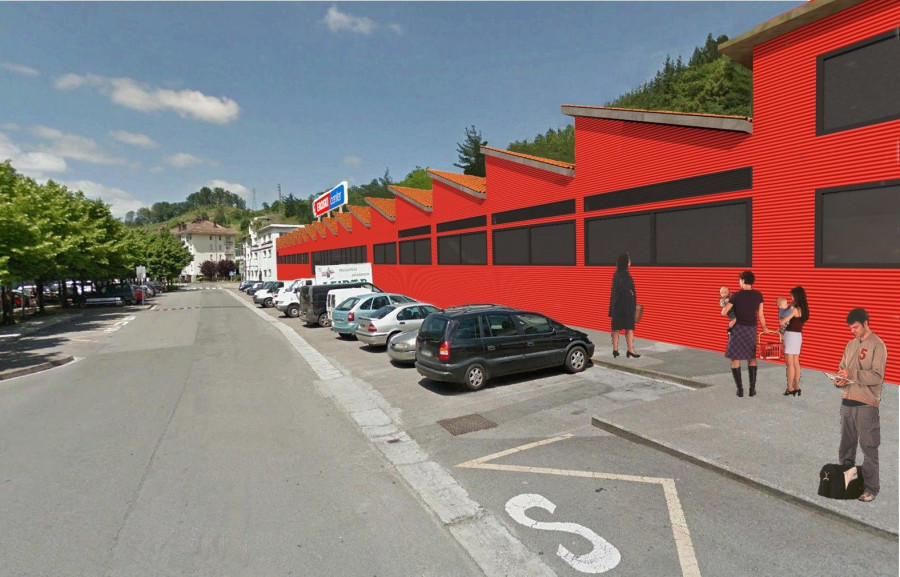 El establecimiento de Aretxabaleta contará con una superficie de sala de ventas de 1.500 m2, además de 80 plazas de aparcamiento.