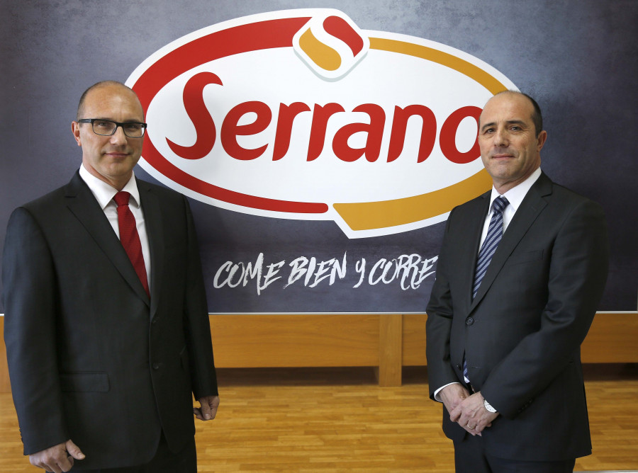 Los hermanos Abelardo y Carlos Serrano son los directores generales de Cárnicas Serrano.