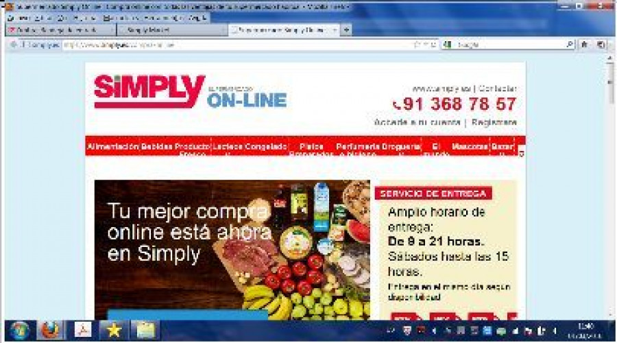 Simply online apuesta por la variedad en el surtido, con 10.000 referencias de productos disponibles que se irán actualizando periódicamente.