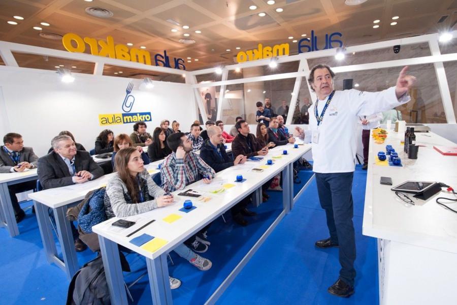 Los talleres, conferencias y ponencias han contado con algunos de los mejores chefs del panorama gastronómico español.