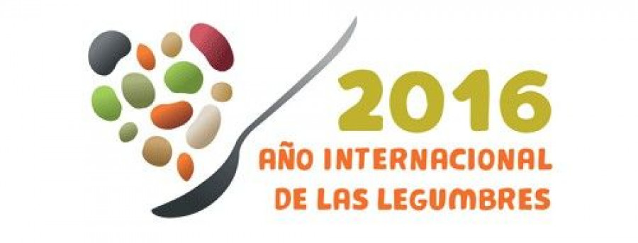 Logo de 2016, 'Año Internacional de las Legumbres'.