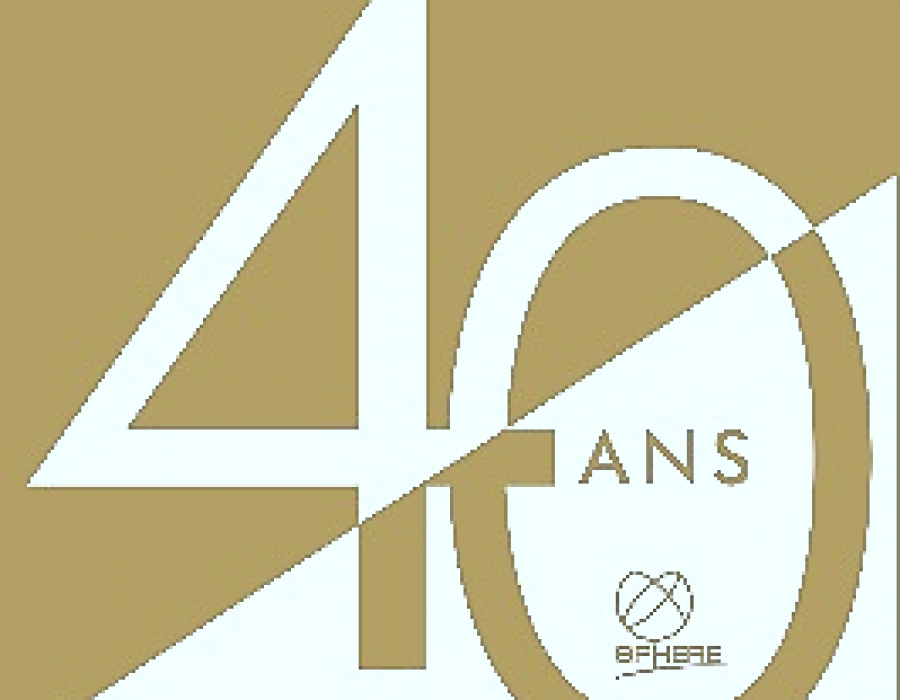 Logotipo conmemorativo del 40 aniversario.