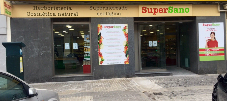Los supermercados SuperSano integran todos los productos necesarios para la alimentación y el hogar en su versión ecológica.