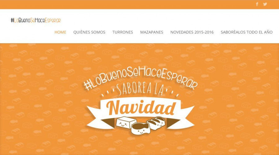 La nueva web recoge información sobre el mundo del turrón y del mazapán y facilitará al consumidor conocer a los fabricantes que componen la asociación.