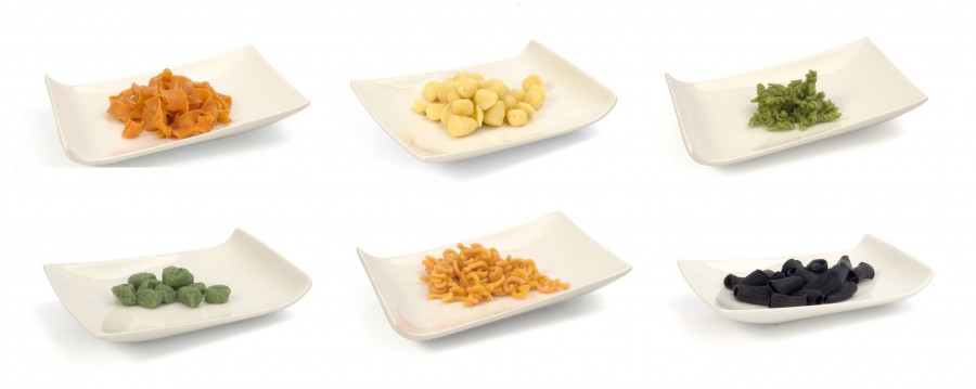 Además de las especialidades que componen la gama de pasta italiana, Ibepan ofrece platos a medida.