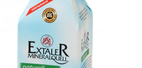 La compañía riha WeserGold Getränke ofrece ahora agua mineral de la marca Extaler en combidome 500 ml.