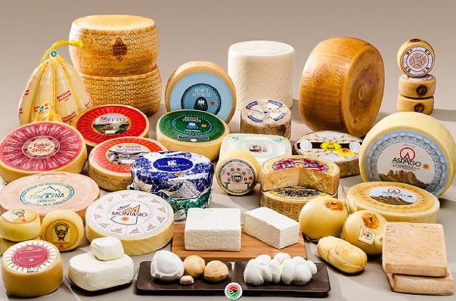 España ha adelantado a Bélgica y se ha convertido en el cuarto mercado de Europa en la recepción de productos queseros «Made in Italy».