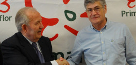 Lorenzo Belmonte, presidente de Primaflor, y Jacinto Mendoza, consejero y director ejecutivo de Ensaladas Verdes.