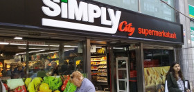 El nuevo supermercado Simply City de Zabalbide cuenta con  más de 4.000 referencias de productos presentes en los lineales.