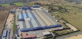 Vista aérea de las instalaciones de Verallia en Sevilla.