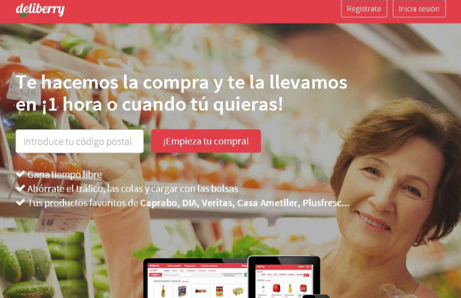 Deliberry cuenta ya con 30.000 visitas mensuales a su página y un 48% de sus clientes repiten compra.
