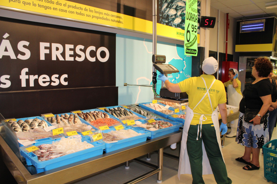 Los productos frescos han ganado espacio en los establecimientos de la cadena Hiperber.