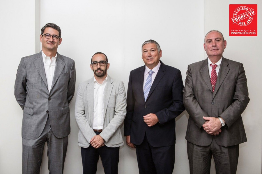 De izquierda a derecha: David Riu, Borja Martín, Carlos Jordana y Josep Ramón Meseguer.
