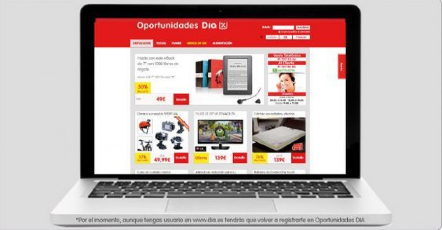 La tienda online de DIA incluye un surtido de más de 4.000 referencias y algunos productos más específicos.
