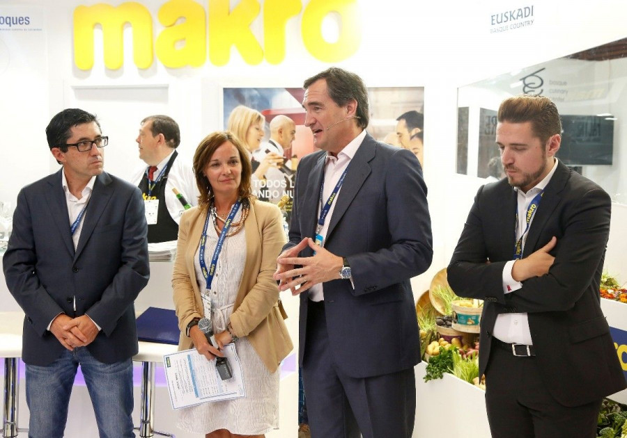 José María Cervera ha trasladado el compromiso de Makro para fomentar, junto a Basque Culinary Center, el futuro de la profesión.