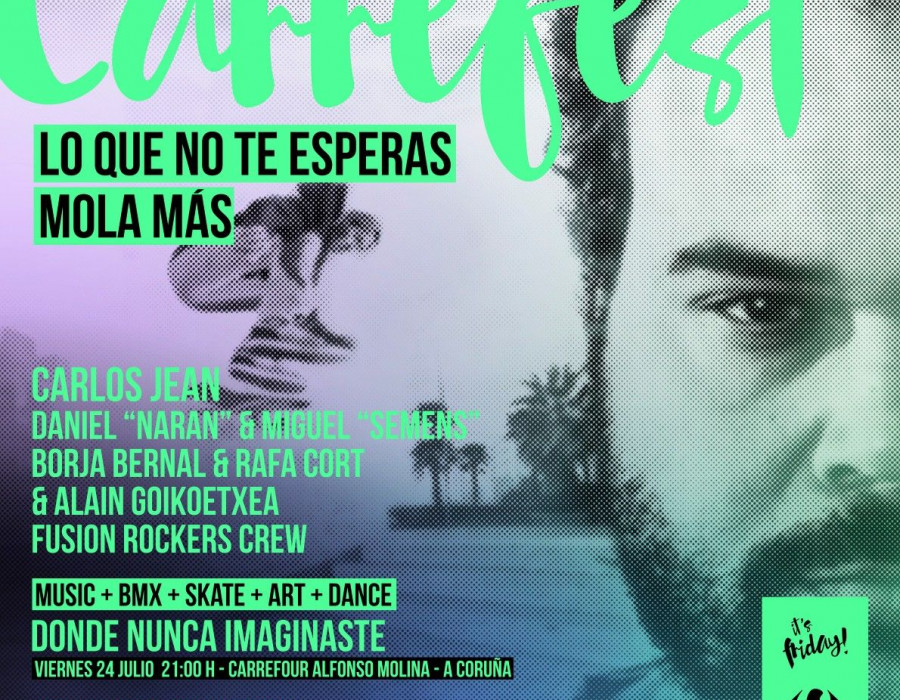 It ́s Friday se estrena con Carrefest La Coruña, el primero de muchos eventos que vienen para quedarse.