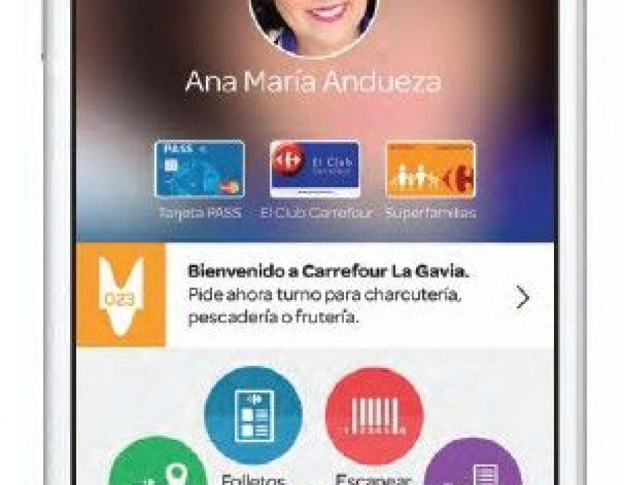 “Mi Carrefour” permite también hacerse socio del Club Carrefour.