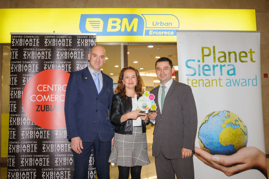 El centro BM Supermercados premiado está situado en el CC Zubiarte de Bilbao.
