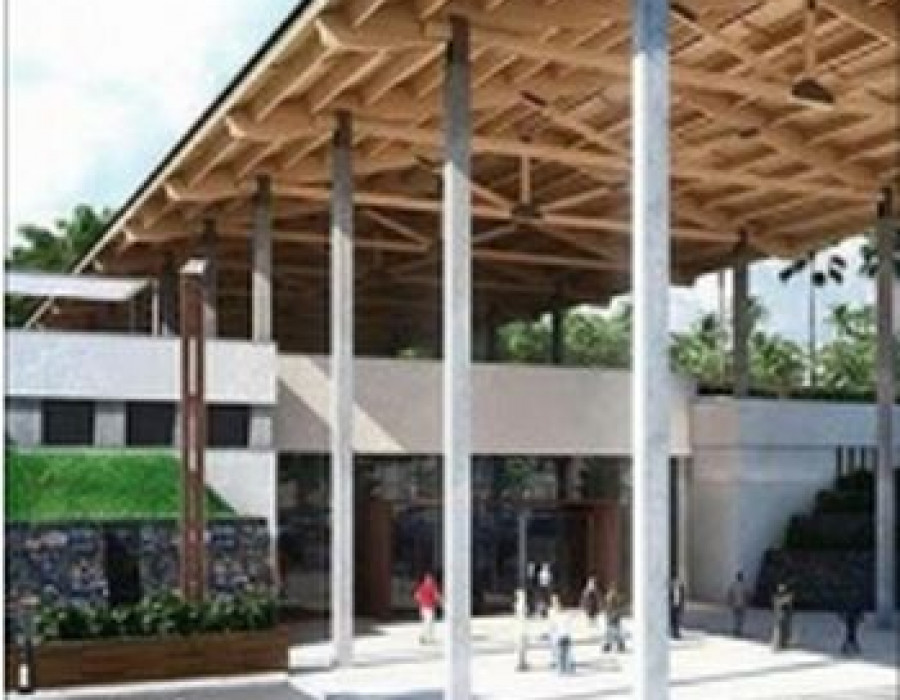 El centro dispone de 2.155 m2 con todas las secciones.