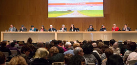 Momento de la Asamblea General Extraordinaria de Eroski