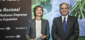 La Ministra de Agricultura, Alimentación y Medio Ambiente, Isabel García Tejerina, ha presidido la XIV Jornada Nacional de Pymes Carrefour.