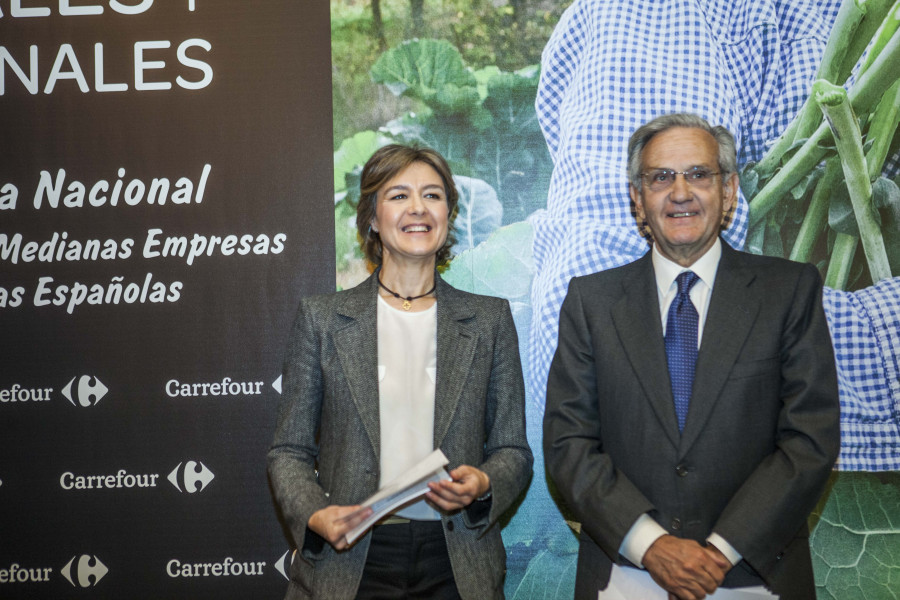 La Ministra de Agricultura, Alimentación y Medio Ambiente, Isabel García Tejerina, ha presidido la XIV Jornada Nacional de Pymes Carrefour.