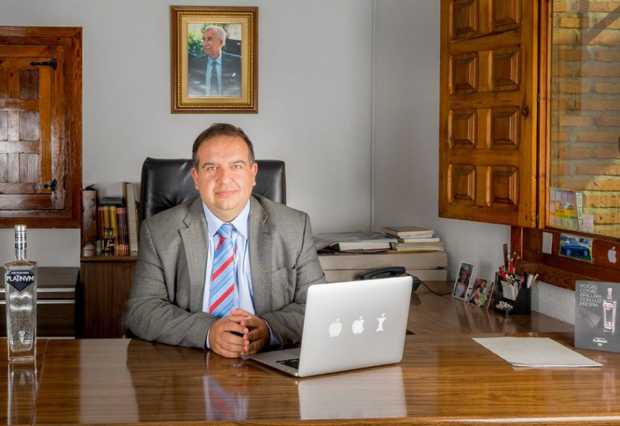 Hugo Tarifa de Vicente, director general de Destilerías Tavasa.