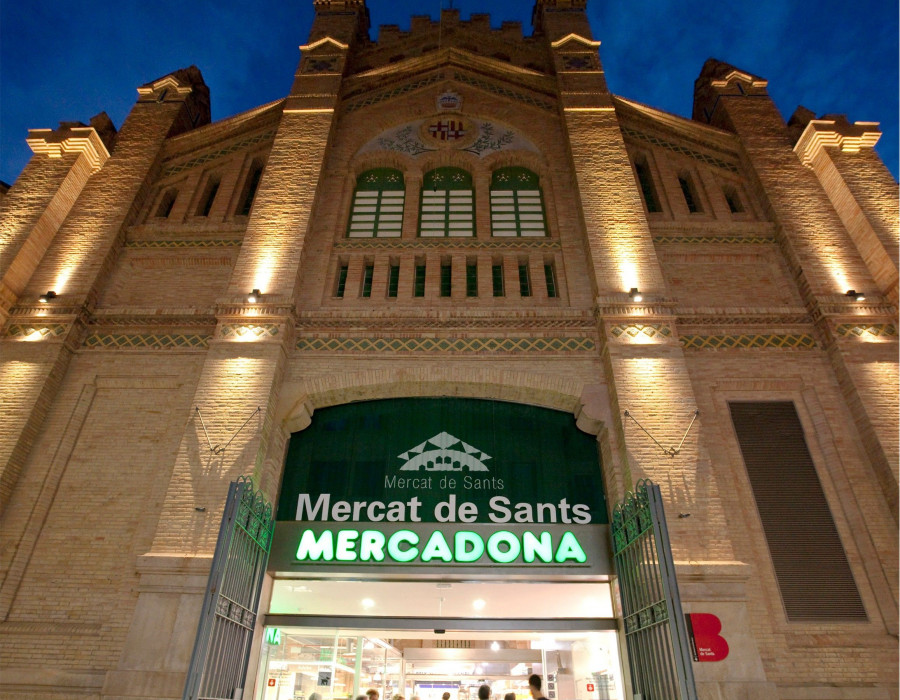 El de Sants ha sido uno de los supermercados abiertos por Mercadona en 2014.