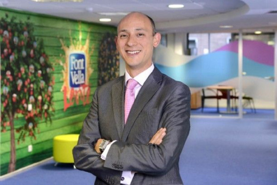 Cédric Pantaleon, director comercial de Aguas Font Vella y Lanjarón.