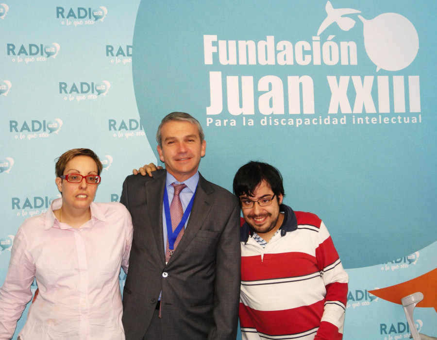 El director general de Palletways Iberia visitó las instalaciones de la Fundación Juan XXIII.