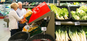El modelo 'contigo' dedica espacios destacados a los productos autóctonos, en especial las frutas, verduras y hortalizas de temporada.