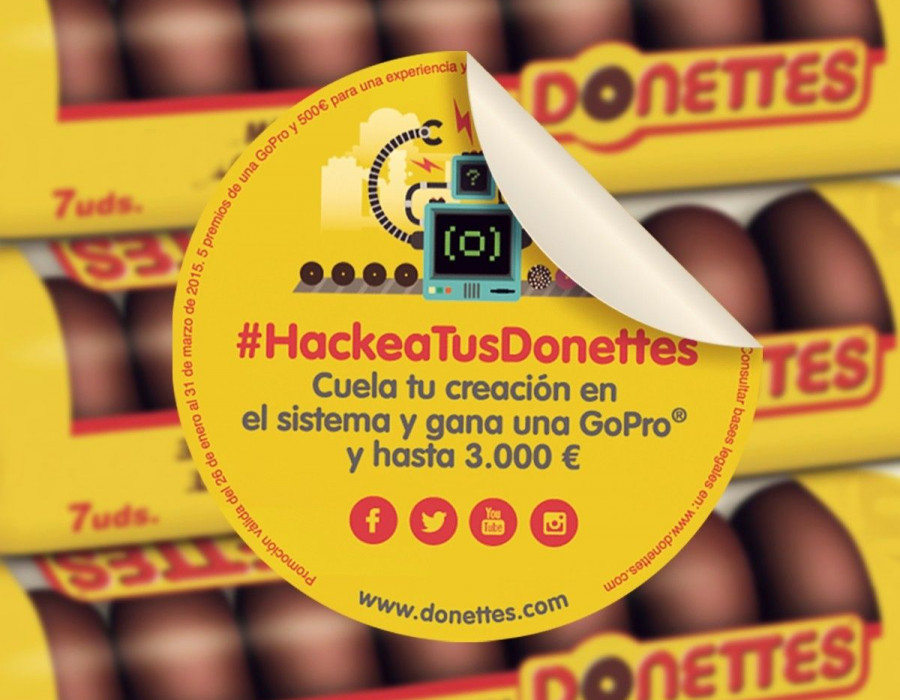 La primera gran acción de esta nueva estrategia es #HackeaTusDonettes