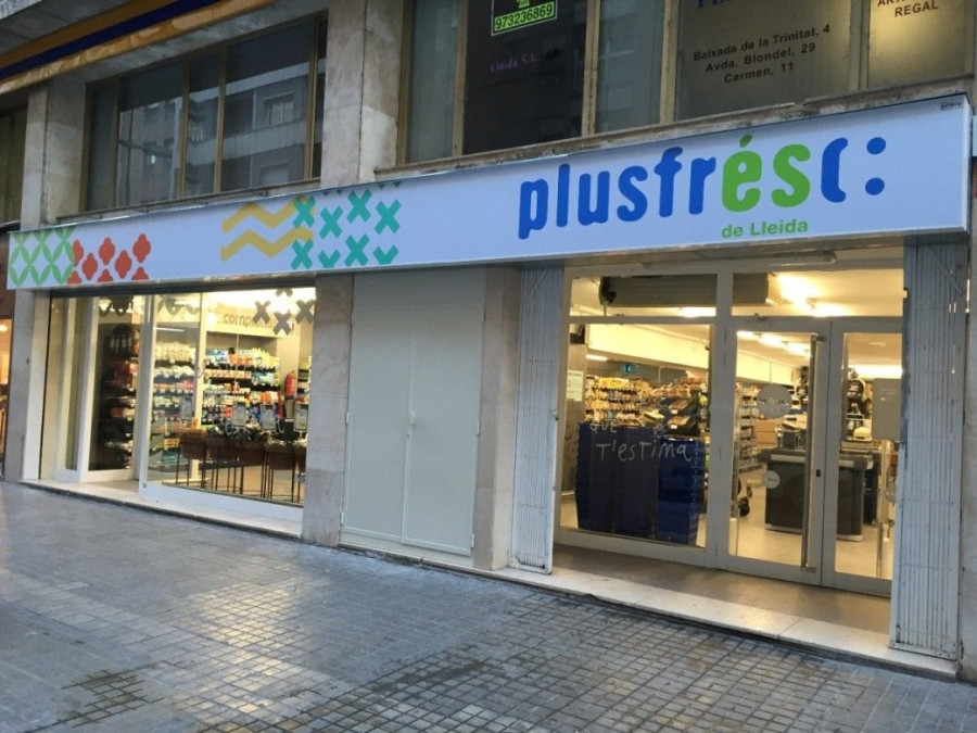 Plusfresc empieza el año renovando un supermercado en Lleida.