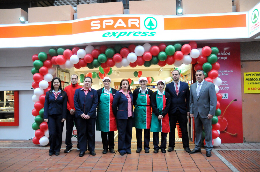 Spar abre en Gran Canaria su primer supermercado express.