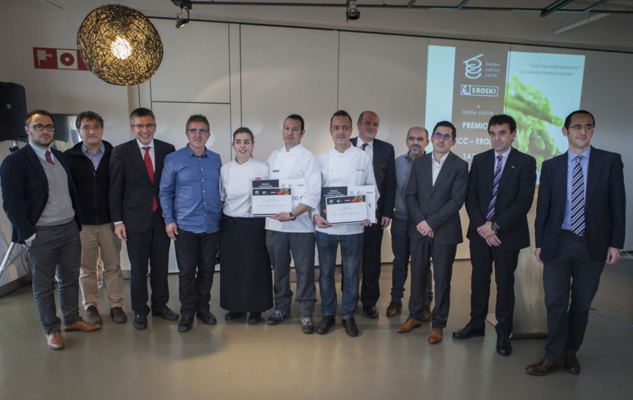 Se entregan los premios Basque Culinary Center-Eroski.