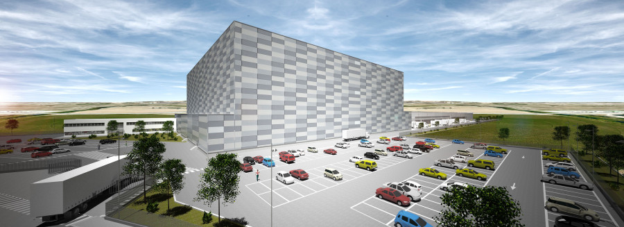 Lidl inicia las obras de su plataforma más grande de Europa.
