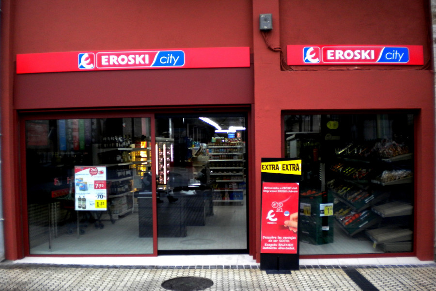 Eroski llega a los 30 supermercados franquiciados en Gipuzkoa.