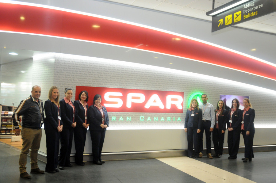 Spar abre en Gran Canaria el primer supermercado en un aeropuerto español.
