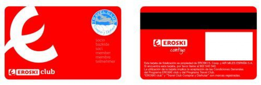 Eroski tarjeta 3179