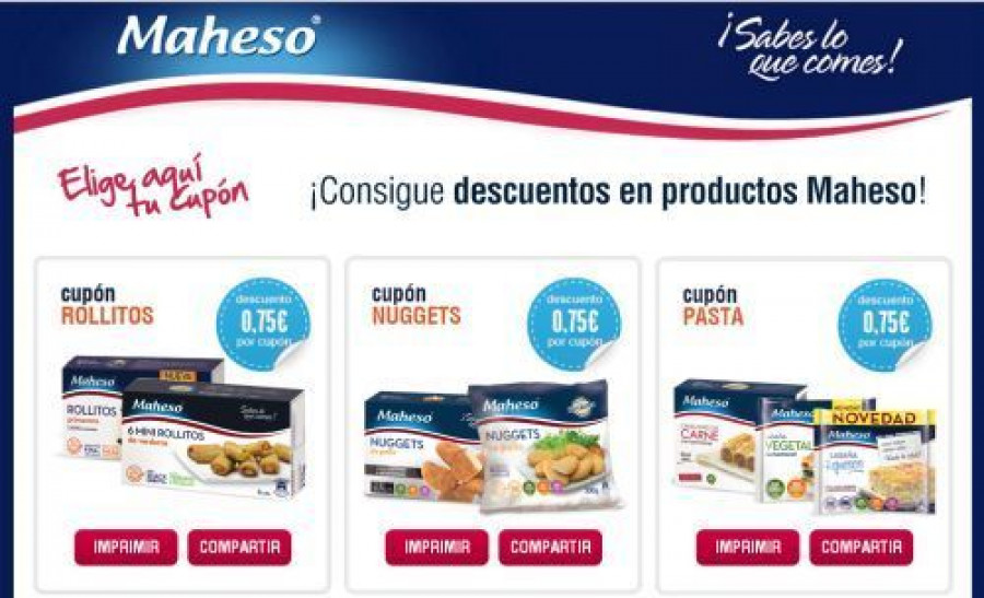 Maheso cupones 3153