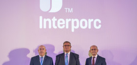 Manuel García, presidente de Interporc, Alberto Herranz, director General de Interporc y  José Miguel Herrero, director general de Industria alimentaria.