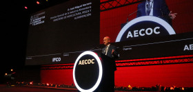 Jose Miguel Herrero durante la inauguración.