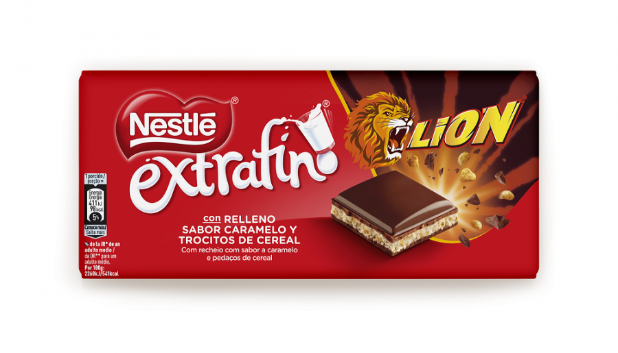 P2421   Saborea el sorprendente y nuevo Nestlé Extrafino Lion