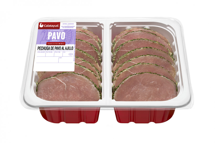 Pechuga de pavo al ajillo 2kg bipack bis