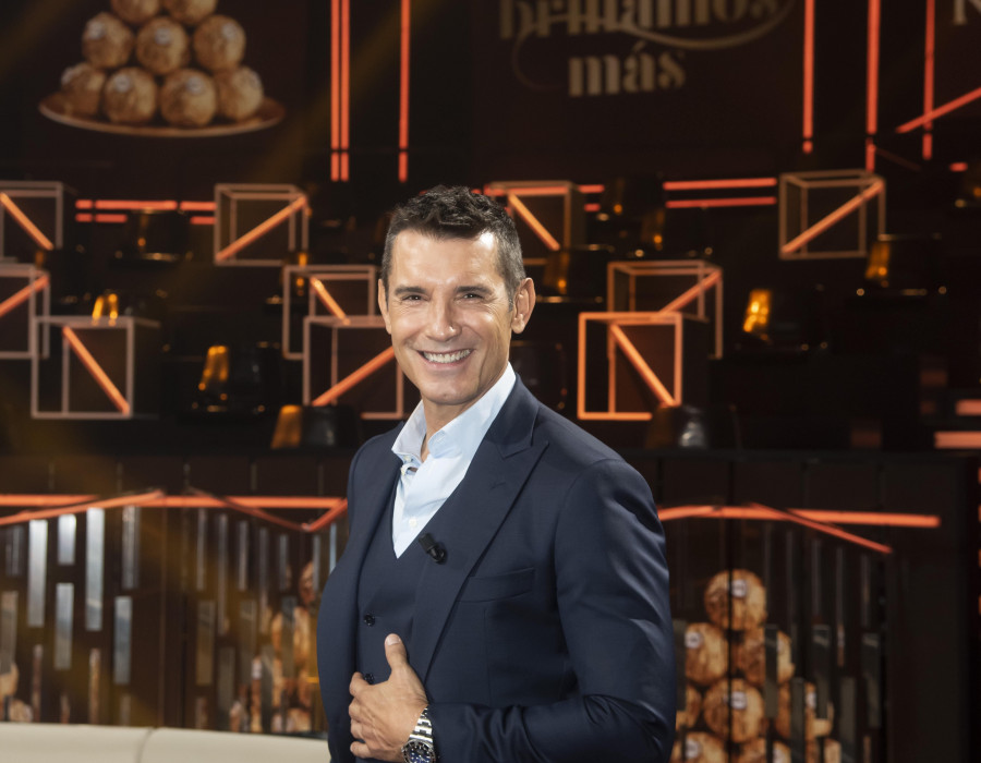 1. Jesús Vázquez en la presentación de  Juntos Brillamos Más