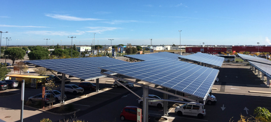 Placas solares en Carrefour