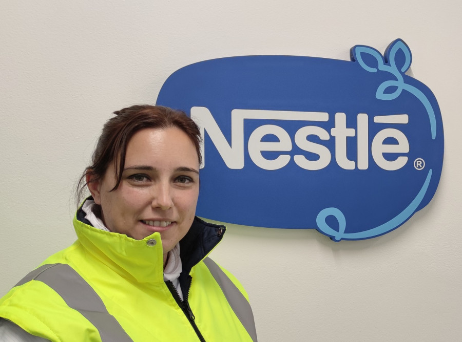 Diana del Campo, directora fábrica Nestlé en Sebares