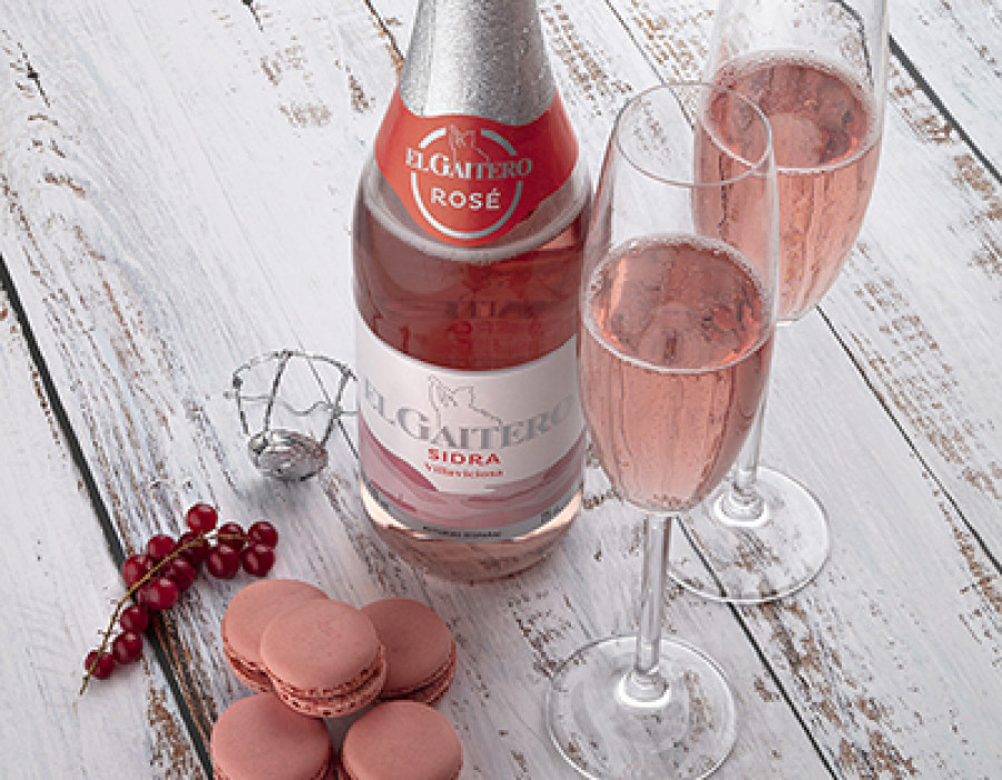 El Gaitero Rosé bodegón serving br
